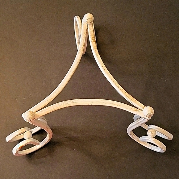 NEW Glass & Metal Floating Candle Bowl/Centerpiece, Distressed, 7" tall, BONUS! - Picture 11 of 14